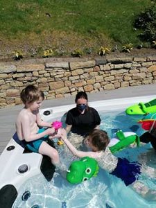 B & R swim session